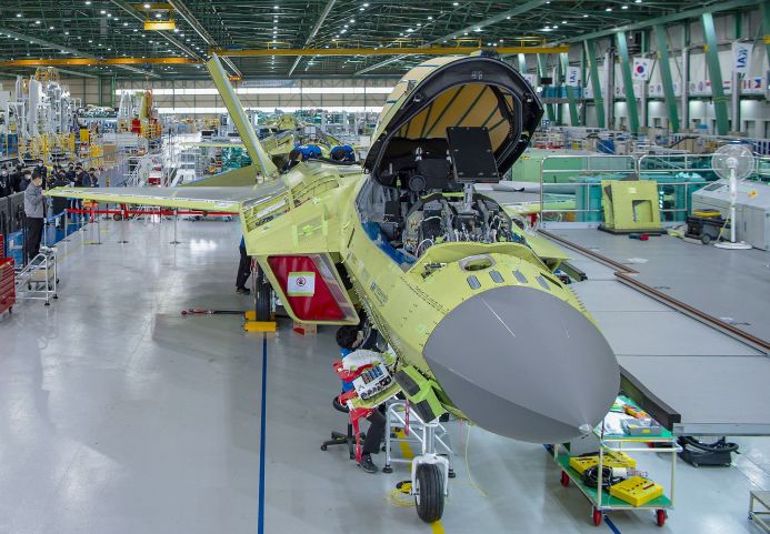 South Korea’s DAPA announced on 1 March that assembly work on the first KF-X fighter prototype is almost complete, adding that the aircraft will be formally rolled out in April. Two more prototypes are currently being assembled at the plant. (DAPA)