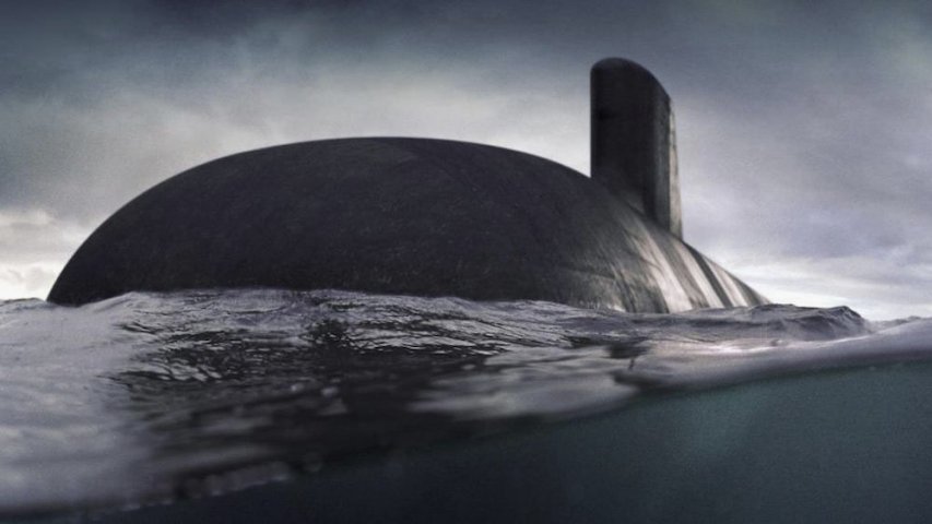 An artist’s impression of one of the RAN’s future Attack-class submarines.  (Via RAN)