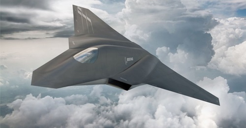 An artist's impression of an NGAD concept. According to a DoD contract notification, the US military may field this or another 'next generation' combat aircraft by the end of FY 2029.
