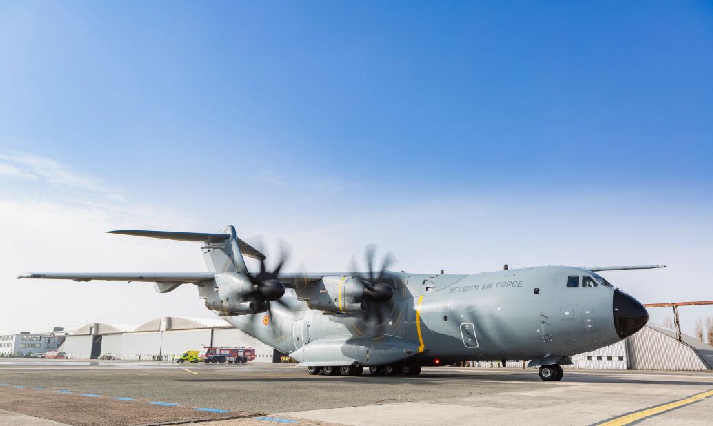 To date, the BNU has received three A400Ms into Melsbroek. The BAC’s 15th Air Transport Wing now operates two Belgian and one Luxembourg A400Ms for the BNU, with four more Belgian aircraft to be delivered. (Belgian Air Component)