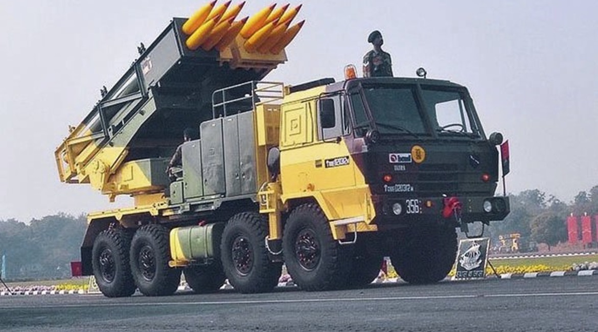 The Indian government is looking to divest a 26% stake in BEML, manufacturer of equipment including high-mobility vehicles for India's Pinaka MBRL system.