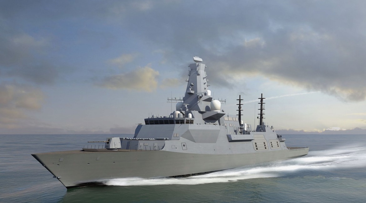 The UK's current shipbuilding plan includes eight Type 26 frigates (pictured), five Type 31 frigates, and a projected follow-on Type 32 general-purpose frigate.