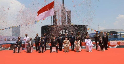 The TNI-AL took delivery of its third Nagapasa-class SSK in a ceremony held on 17 March at the facilities of state-owned shipbuilder PT PAL in Surabaya. 
        
         is the first-ever SSK to be assembled in Indonesia.