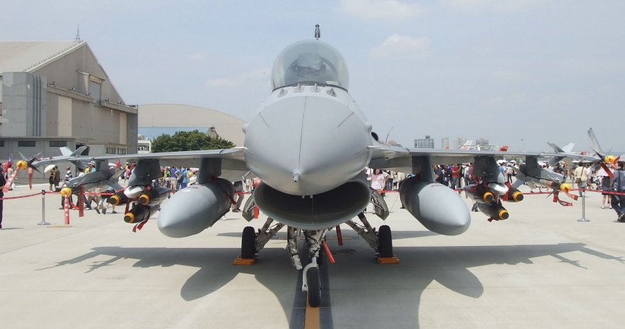 Taiwan is upgrading its older F-16s to the F-16V standard, as well as buying newbuild F-16s, to prevent a ‘fighter gap’ as older types are retired. (Janes/James Hardy)