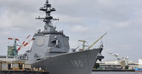 The JMSDF commissioned JS 
        
        , its second Maya (Improved Atago)-class Aegis-equipped destroyer, in a ceremony held on 19 March in Yokohama City.