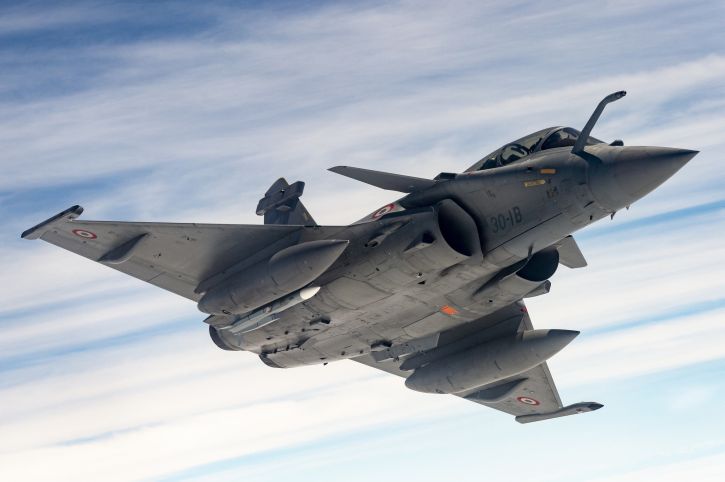 The F3-R standard Rafale seen carrying the Meteor BVRAAM as one of the many enhancements. The configuration has now been declared fully operational. (MBDA)