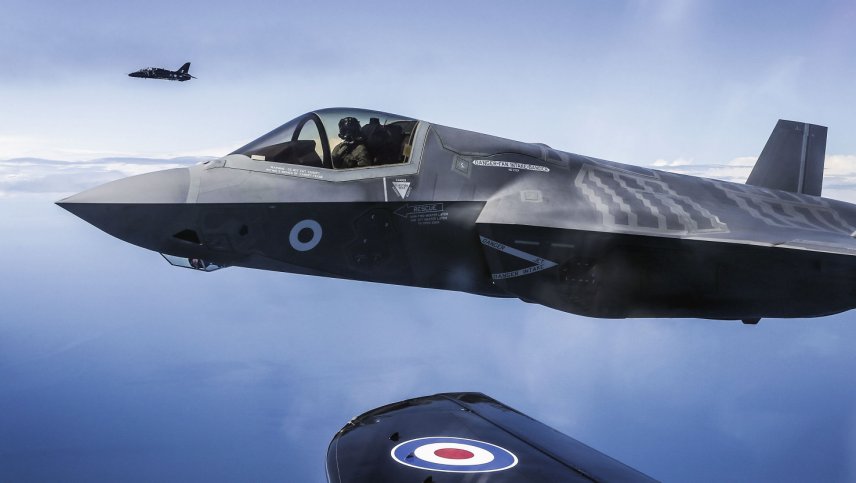 While the UK government has previously touted the official programme of record number of 138 for planned F-35 procurements, the latest Defence Command Paper refers only to a plan to buy more than the 48 currently committed to. (Crown Copyright)
