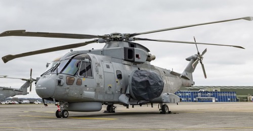 The RN has begun to receive the new Merlin Crowsnest ASaC capability.