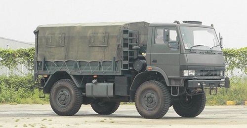 Tata Motors has sold its defence business, which produces a wide range of military vehicles such as this LPTA 715 4×4 utility truck, to its sister firm Tata Advanced Systems Limited.