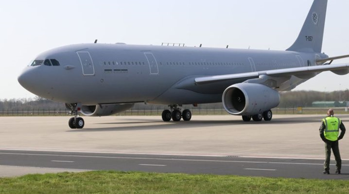 The fourth Airbus A330 MRTT (MMF4/T-057) was delivered to the NATO MMU at its Eindhoven Main Operating Base on 1 April.