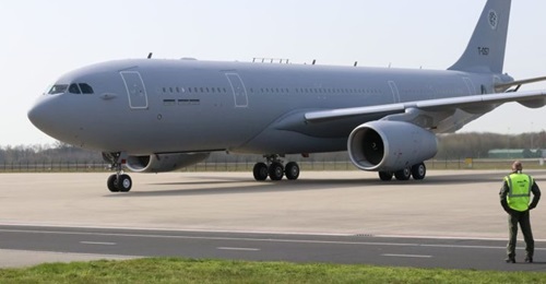 The fourth Airbus A330 MRTT (MMF4/T-057) was delivered to the NATO MMU at its Eindhoven Main Operating Base on 1 April.