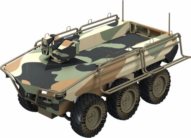Hanwha Defense is developing an improved version of its MPUGV for further trials by the South Korean army. (DAPA)