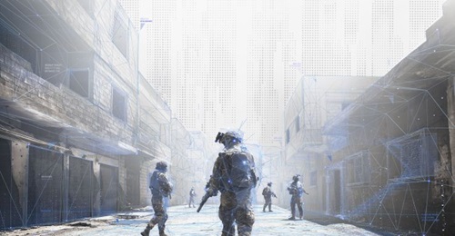 AI is being used in a range of ways across the battlespace and is also increasingly used to gain efficiencies in the industrial domain.