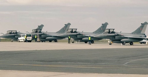 The final four of 18 Rafale fighters needed to complete the IAF's No 17 'Golden Arrow' Squadron at Ambala AFS arrived in India on 21 April. Delivery of 18 additional aircraft to equip the IAF's second Rafale is expected to begin within the next few weeks.