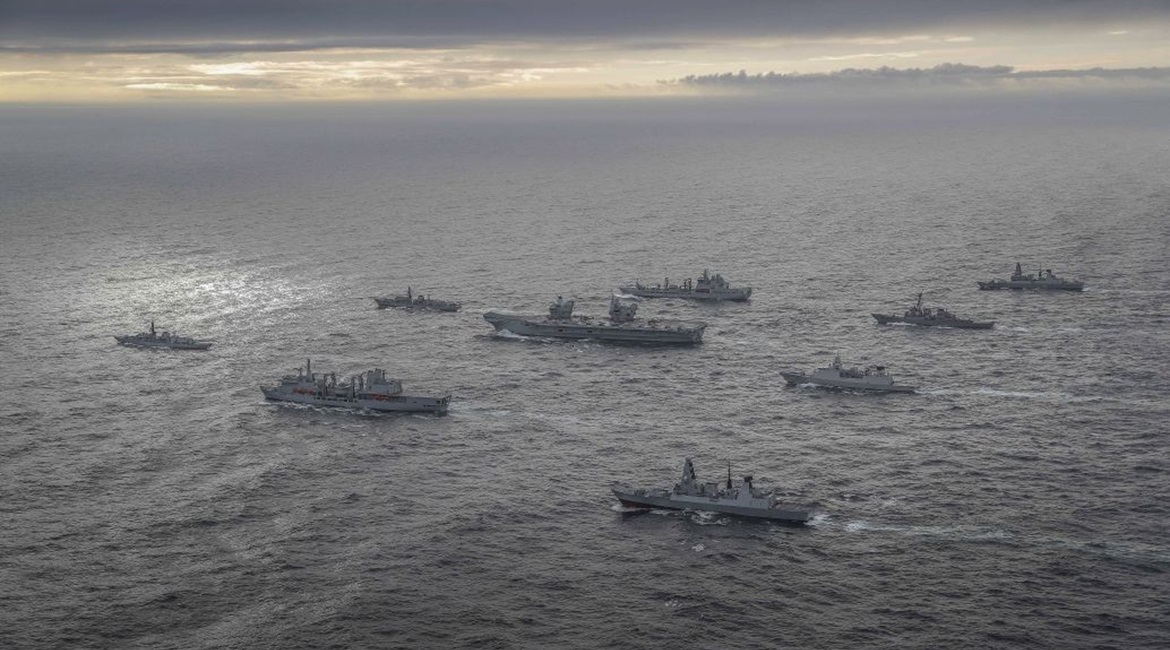 The Royal Navy's Queen Elizabeth carrier strike group deployment to the Indo-Pacific region will visit 40 countries starting in late May.