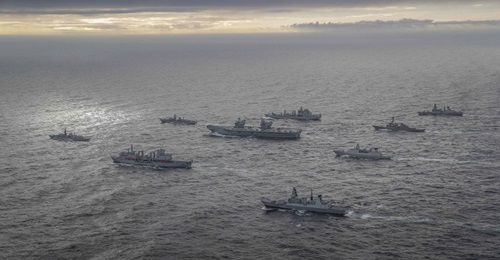 The Royal Navy's Queen Elizabeth carrier strike group deployment to the Indo-Pacific region will visit 40 countries starting in late May.