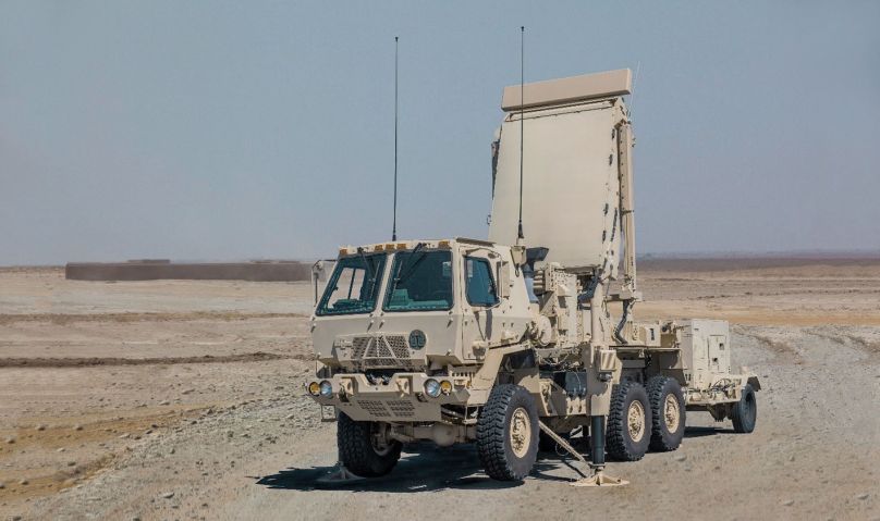 In US Army service, the Q-53 is mounted on an FMTV truck that tows its power generator. (Lockheed Martin)