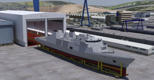 In parallel with design activity, Babcock continues to progress a major programme to modernise and upgrade the facilities at its Rosyth site. This includes a new covered assembly hall - large enough to accommodate two Type 31 frigates side by side - an...