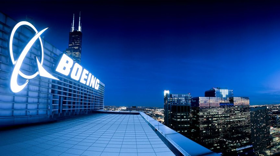 Boeing is based in Chicago, Illinois.