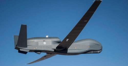 The first of three Global Hawk HALE UAVs for Japan made its maiden flight on 15 April.