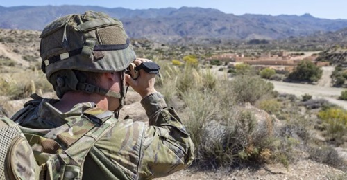 Rafael has developed 'smart' binoculars to enable infantry to interface with its Fire Weaver system.