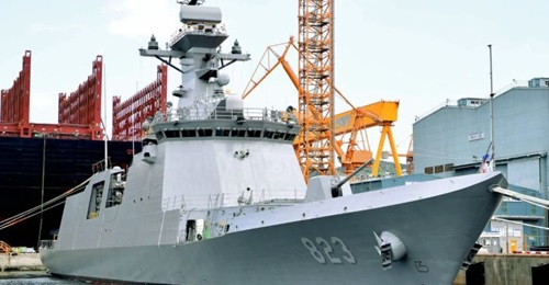 South Korean shipbuilder DSME launched the fifth of eight Daegu (FFX-II)-class frigates on order for the RoKN in a ceremony held on 3 May at the company's Okpo shipyard on Geoje Island.