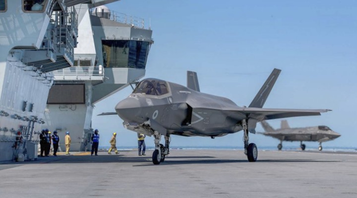 UK F-35Bs will strike Islamic State targets in Syria and Iraq as part of HMS 
        
         inaugural operational cruise that is set to begin in the coming weeks.