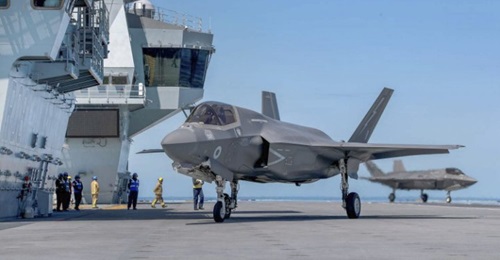 UK F-35Bs will strike Islamic State targets in Syria and Iraq as part of HMS 
        
         inaugural operational cruise that is set to begin in the coming weeks.
