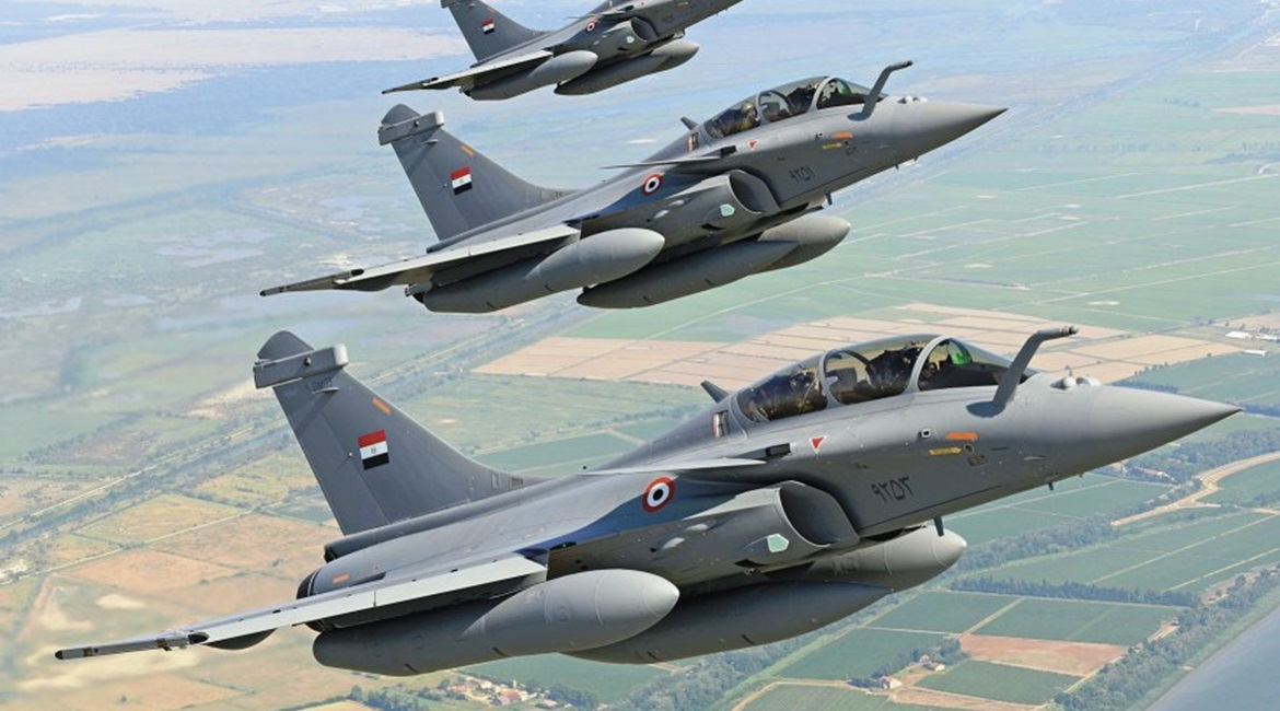 Egypt is set to receive a further 30 Rafales to add to the 24 already in service.