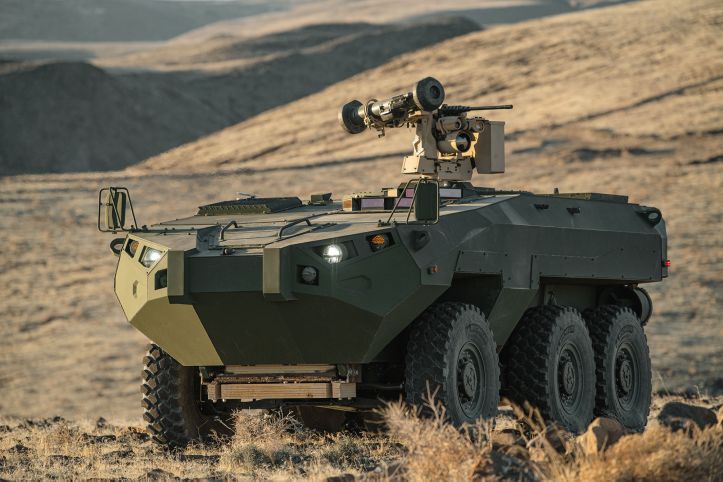 Textron Systems is bidding on the USMC’s ARV programme with its Cottonmouth prototype. (Textron Systems)