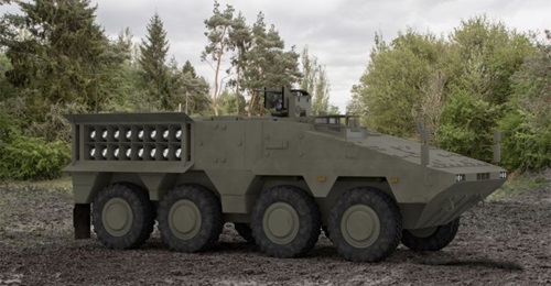 General Dynamics Land Systems and MBDA have designed the 'Overwatch' concept: Brimstone multi-rocket launchers integrated on Ajax or Boxer vehicles.