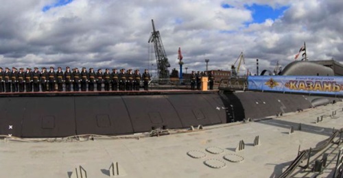 The VMF commissioned the Project 885M SSN/SSGN 
        
         on 7 May.