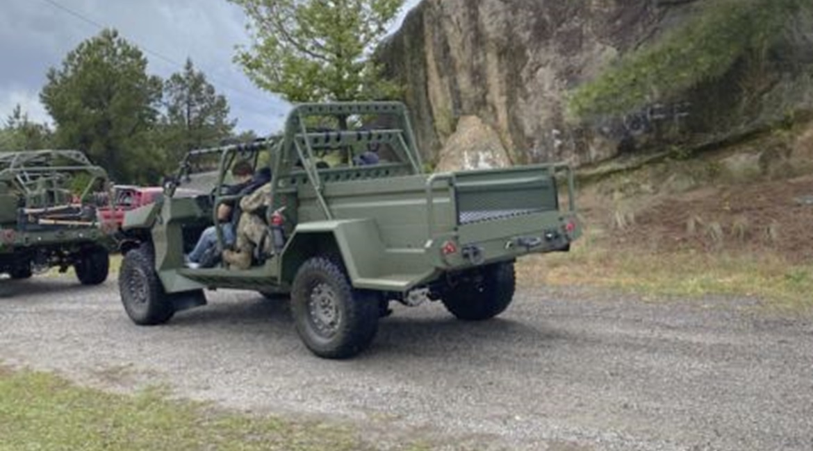 During a 4 May event, GM Defense unveiled an all-electric concept vehicle based around the US Army's ISV programme.