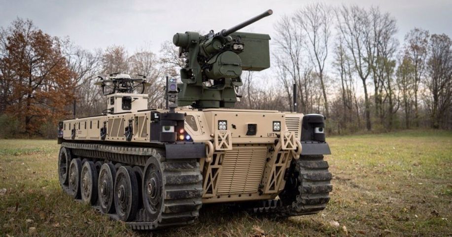 Shown here is a US Army robotic combat vehicle – light prototype that is under the NGCV umbrella. The army is crafting a budget plan aimed at protecting such modernisation efforts. (US Army )