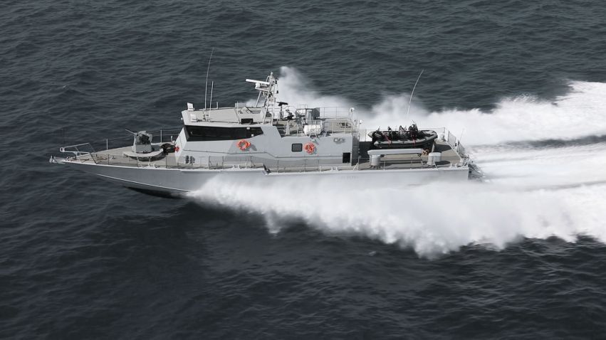 The Philippine Navy expects to receive the first three of eight Shaldag Mk V patrol boats ordered from Israel Shipyards in the first quarter of 2022, according to PN chief Vice Adm Bacordo. (Israel Shipyards)