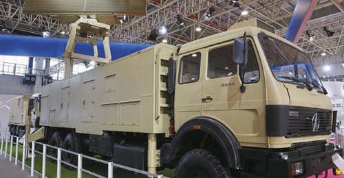 China's Norinco and CETC have signed a deal to deepen collaboration. In the past, CETC is thought to have been involved in supporting Norinco military equipment, including the Sky Dragon SAM system (pictured)