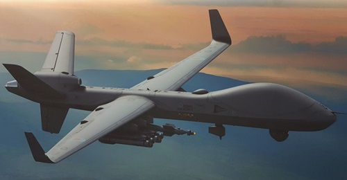 An artist's impression of the Protector RG1 in RAF service. The Protector will be part of the RAF's new ISTAR Air Wing when deliveries commence from 2024.