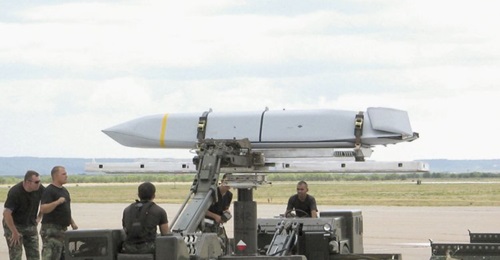 Taiwan has recently outlined an intention to seek to procure AGM-158B JAASM-ER missiles (pictured) from the United States.