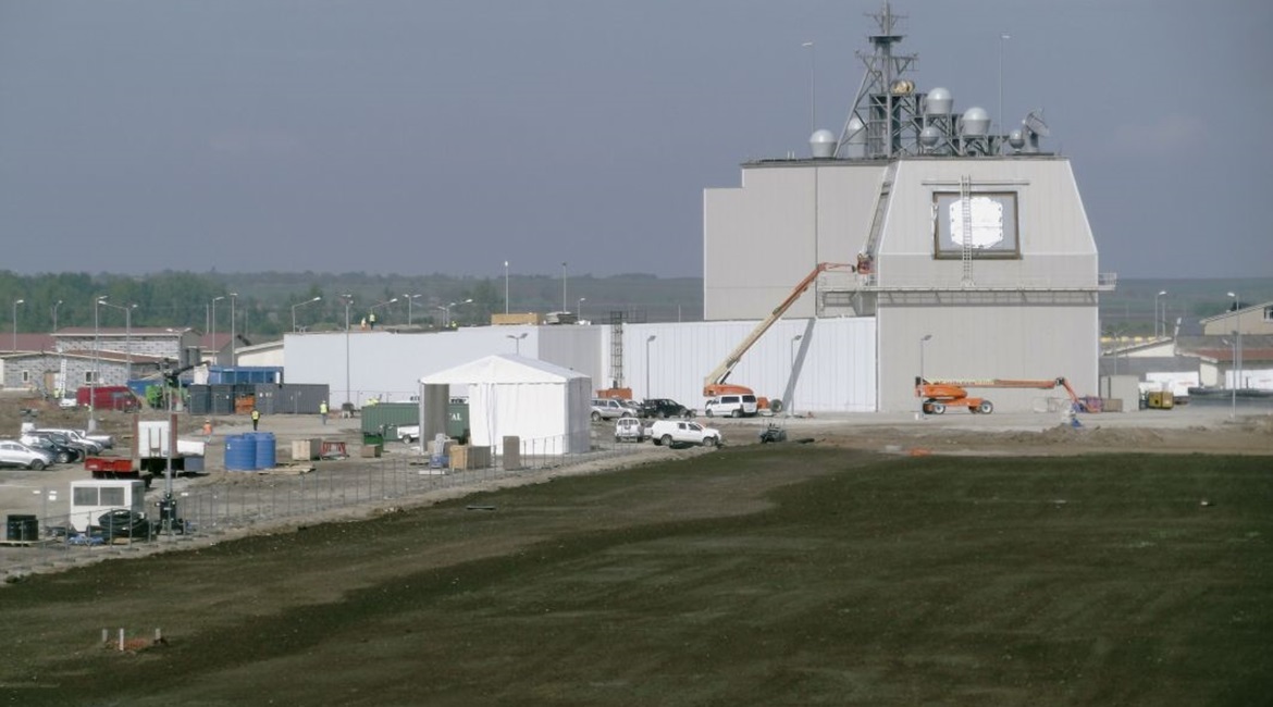 The Aegis Ashore facility in Romania. Its sister facility in Poland is delayed by construction issues.