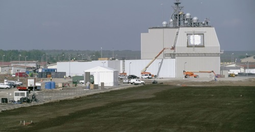The Aegis Ashore facility in Romania. Its sister facility in Poland is delayed by construction issues.