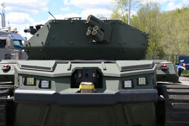 In May the US Army received its fourth RCV-M prototype. (US Army)