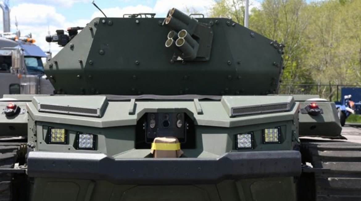 In May the US Army received its fourth RCV-M prototype.